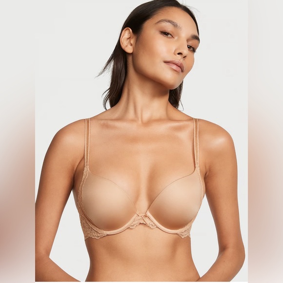 Victoria Secret -DREAM ANGELS
Smooth Push-Up Bra with Lace-NEW - Picture 2 of 7